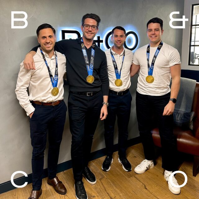 Very proud of our B&CO runners for completing the London Marathon last weekend 🏃🏻‍♂️👏🏻 

Matt and Connor ran on behalf of our charity partner Teenage Cancer Trust, James for Asthma & Lung UK, and Ollie in a 10kg rhino costume for Save the Rhino International 🙌🏻 

It’s not too late to donate, see the link in our bio for our Just Giving page!
